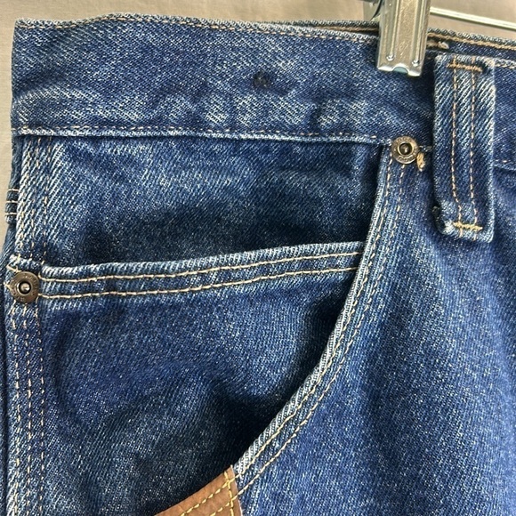 Wrangler Riggs Workwear Men’s Carpenter Utility Blue Jeans 42”x 30” - Picture 10 of 16